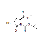 (2S,4R)-1-Boc-4-羟基-5-氧代吡咯烷-2-甲酸甲酯