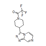 1-[4-([1,2,4]三唑并[4,3-a]吡嗪-3-基)-1-哌啶基]-2,2,2-三氟乙酮