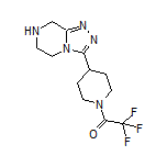 2,2,2-三氟-1-[4-(5,6,7,8-四氢-[1,2,4]三唑并[4,3-a]吡嗪-3-基)-1-哌啶基]乙酮