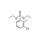 (3-氯-2-甲基苯基)膦酸二乙酯