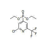 [2-氯-6-(三氟甲基)-4-吡啶基]膦酸二乙酯