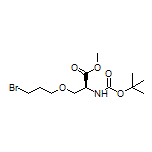 (S)-3-(3-溴丙氧基)-2-(Boc-氨基)丙酸甲基