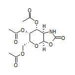 二乙酸[(3aR,5R,6R,7R,7aR)-5-(乙酰氧基甲基)-2-氧代六氢 -1H-吡喃并[3,2-d]噁唑-6,7-二基]酯