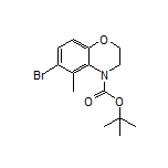 6-溴-4-Boc-5-甲基-3,4-二氢-2H-苯并[b][1,4]噁嗪