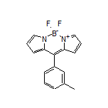 5,5-二氟-10-(间甲苯基)-5H-二吡咯并[1,2-c:2’,1’-f][1,3,2]二氮杂环己硼烷-4-鎓-5-盐