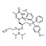 (S)-1-(4, 4’-二甲氧基三苯甲基)-3-胸苷-2-氰基乙基亚磷酰胺