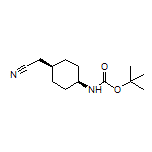 2-[顺式-4-(Boc-氨基)环己基]乙腈