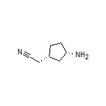 2-[(1R,3S)-3-氨基环戊基]乙腈