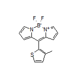 5,5-二氟-10-(3-甲基-2-噻吩基)-5H-二吡咯并[1,2-c:2’,1’-f][1,3,2]二氮杂环己硼烷-4-鎓-5-盐