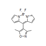 10-(3,5-二甲基-4-异噁唑基)-5,5-二氟-5H-二吡咯并[1,2-c:2’,1’-f][1,3,2]二氮杂环己硼烷-4-鎓-5-盐