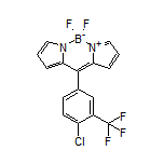 10-[4-氯-3-(三氟甲基)苯基]-5,5-二氟-5H-二吡咯并[1,2-c:2’,1’-f][1,3,2]二氮杂环己硼烷-4-鎓-5-盐