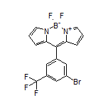 10-[3-溴-5-(三氟甲基)苯基]-5,5-二氟-5H-二吡咯并[1,2-c:2’,1’-f][1,3,2]二氮杂环己硼烷-4-鎓-5-盐