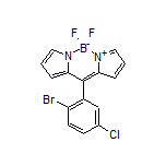 10-(2-溴-5-氯苯基)-5,5-二氟-5H-二吡咯并[1,2-c:2’,1’-f][1,3,2]二氮杂环己硼烷-4-鎓-5-盐