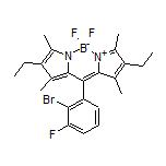 10-(2-溴-3-氟苯基)-2,8-二乙基-5,5-二氟-1,3,7,9-四甲基-5H-二吡咯并[1,2-c:2’,1’-f][1,3,2]二氮杂环己硼烷-4-鎓-5-盐