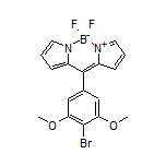 10-(4-溴-3,5-二甲氧基苯基)-5,5-二氟-5H-二吡咯并[1,2-c:2’,1’-f][1,3,2]二氮杂环己硼烷-4-鎓-5-盐