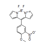 5,5-二氟-10-(4-甲氧基-3-硝基苯基)-5H-二吡咯并[1,2-c:2’,1’-f][1,3,2]二氮杂环己硼烷-4-鎓-5-盐