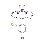 10-(2,4-二溴苯基)-5,5-二氟-5H-二吡咯并[1,2-c:2’,1’-f][1,3,2]二氮杂环己硼烷-4-鎓-5-盐