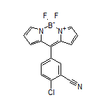 10-(4-氯-3-氰基苯基)-5,5-二氟-5H-二吡咯并[1,2-c:2’,1’-f][1,3,2]二氮杂环己硼烷-4-鎓-5-盐