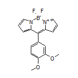 10-(3,4-二甲氧基苯基)-5,5-二氟-5H-二吡咯并[1,2-c:2’,1’-f][1,3,2]二氮杂环己硼烷-4-鎓-5-盐
