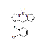 10-(3-氯-2-氟苯基)-5,5-二氟-5H-二吡咯并[1,2-c:2’,1’-f][1,3,2]二氮杂环己硼烷-4-鎓-5-盐