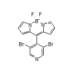 10-(3,5-二溴-4-吡啶基)-5,5-二氟-5H-二吡咯并[1,2-c:2’,1’-f][1,3,2]二氮杂环己硼烷-4-鎓-5-盐
