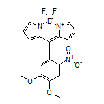 10-(4,5-二甲氧基-2-硝基苯基)-5,5-二氟-5H-二吡咯并[1,2-c:2’,1’-f][1,3,2]二氮杂环己硼烷-4-鎓-5-盐