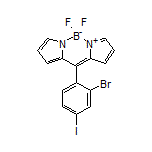 10-(2-溴-4-碘苯基)-5,5-二氟-5H-二吡咯并[1,2-c:2’,1’-f][1,3,2]二氮杂环己硼烷-4-鎓-5-盐