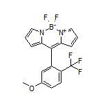 5,5-二氟-10-[5-甲氧基-2-(三氟甲基)苯基]-5H-二吡咯并[1,2-c:2’,1’-f][1,3,2]二氮杂环己硼烷-4-鎓-5-盐