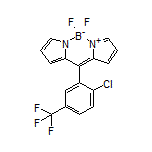 10-[2-氯-5-(三氟甲基)苯基]-5,5-二氟-5H-二吡咯并[1,2-c:2’,1’-f][1,3,2]二氮杂环己硼烷-4-鎓-5-盐