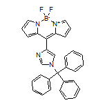 5,5-二氟-10-(1-三苯甲基-4-咪唑基)-5H-二吡咯并[1,2-c:2’,1’-f][1,3,2]二氮杂环己硼烷-4-鎓-5-盐
