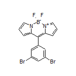 10-(3,5-二溴苯基)-5,5-二氟-5H-二吡咯并[1,2-c:2’,1’-f][1,3,2]二氮杂环己硼烷-4-鎓-5-盐