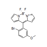 10-(2-溴-5-甲氧基苯基)-5,5-二氟-5H-二吡咯并[1,2-c:2’,1’-f][1,3,2]二氮杂环己硼烷-4-鎓-5-盐