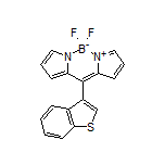 10-(3-苯并噻吩基)-5,5-二氟-5H-二吡咯并[1,2-c:2’,1’-f][1,3,2]二氮杂环己硼烷-4-鎓-5-盐