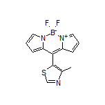5,5-二氟-10-(4-甲基-5-噻唑基)-5H-二吡咯并[1,2-c:2’,1’-f][1,3,2]二氮杂环己硼烷-4-鎓-5-盐