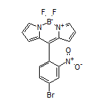 10-(4-溴-2-硝基苯基)-5,5-二氟-5H-二吡咯并[1,2-c:2’,1’-f][1,3,2]二氮杂环己硼烷-4-鎓-5-盐
