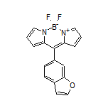 10-(6-苯并呋喃基)-5,5-二氟-5H-二吡咯并[1,2-c:2’,1’-f][1,3,2]二氮杂环己硼烷-4-鎓-5-盐