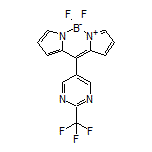 5,5-二氟-10-[2-(三氟甲基)-5-嘧啶基]-5H-二吡咯并[1,2-c:2’,1’-f][1,3,2]二氮杂环己硼烷-4-鎓-5-盐