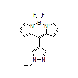 10-(1-乙基-4-吡唑基)-5,5-二氟-5H-二吡咯并[1,2-c:2’,1’-f][1,3,2]二氮杂环己硼烷-4-鎓-5-盐