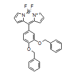 10-[3,4-双(苄氧基)苯基]-5,5-二氟-5H-二吡咯并[1,2-c:2’,1’-f][1,3,2]二氮杂环己硼烷-4-鎓-5-盐