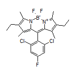 10-(2,6-二氯-4-氟苯基)-2,8-二乙基-5,5-二氟-1,3,7,9-四甲基-5H-二吡咯并[1,2-c:2’,1’-f][1,3,2]二氮杂环己硼烷-4-鎓-5-盐