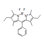 2,8-二乙基-5,5-二氟-1,3,7,9-四甲基-5H-二吡咯并[1,2-c:2’,1’-f][1,3,2]二氮杂环己硼烷-4-鎓-5-盐