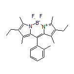 2,8-二乙基-5,5-二氟-1,3,7,9-四甲基-10-(邻甲苯基)-5H-二吡咯并[1,2-c:2’,1’-f][1,3,2]二氮杂环己硼烷-4-鎓-5-盐