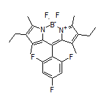 2,8-二乙基-5,5-二氟-1,3,7,9-四甲基-10-(2,4,6-三氟苯基)-5H-二吡咯并[1,2-c:2’,1’-f][1,3,2]二氮杂环己硼烷-4-鎓-5-盐