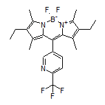 2,8-二乙基-5,5-二氟-1,3,7,9-四甲基-10-[6-(三氟甲基)-3-吡啶基]-5H-二吡咯并[1,2-c:2’,1’-f][1,3,2]二氮杂环己硼烷-4-鎓-5-盐