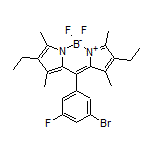 10-(3-溴-5-氟苯基)-2,8-二乙基-5,5-二氟-1,3,7,9-四甲基-5H-二吡咯并[1,2-c:2’,1’-f][1,3,2]二氮杂环己硼烷-4-鎓-5-盐