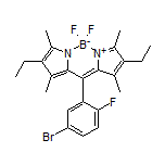 10-(5-溴-2-氟苯基)-2,8-二乙基-5,5-二氟-1,3,7,9-四甲基-5H-二吡咯并[1,2-c:2’,1’-f][1,3,2]二氮杂环己硼烷-4-鎓-5-盐