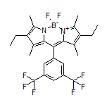 10-[3,5-双(三氟甲基)苯基]-2,8-二乙基-5,5-二氟-1,3,7,9-四甲基-5H-二吡咯并[1,2-c:2’,1’-f][1,3,2]二氮杂环己硼烷-4-鎓-5-盐