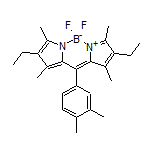 10-(3,4-二甲基苯基)-2,8-二乙基-5,5-二氟-1,3,7,9-四甲基-5H-二吡咯并[1,2-c:2’,1’-f][1,3,2]二氮杂环己硼烷-4-鎓-5-盐