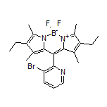 10-(3-溴-2-吡啶基)-2,8-二乙基-5,5-二氟-1,3,7,9-四甲基-5H-二吡咯并[1,2-c:2’,1’-f][1,3,2]二氮杂环己硼烷-4-鎓-5-盐