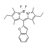 10-(2-苯并呋喃基)-2,8-二乙基-5,5-二氟-1,3,7,9-四甲基-5H-二吡咯并[1,2-c:2’,1’-f][1,3,2]二氮杂环己硼烷-4-鎓-5-盐